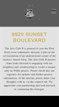 Mobile Screenshot of 8920sunsetblvd.com